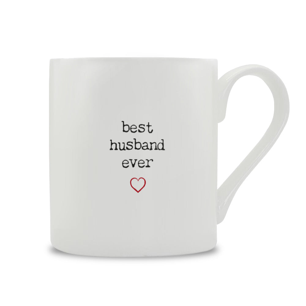 Best Husband Ever Bone China Mug