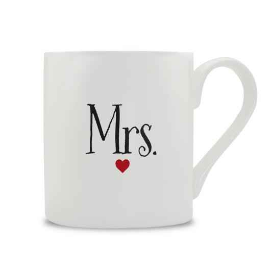 Mrs. Bone China Mug