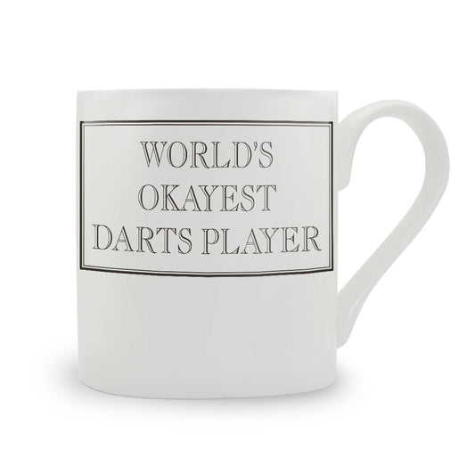 World's Okayest Darts Player Mug