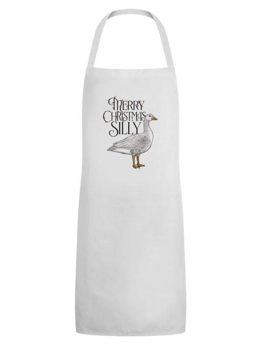 Wild Giggles Merry Christmas Silly Goose Apron