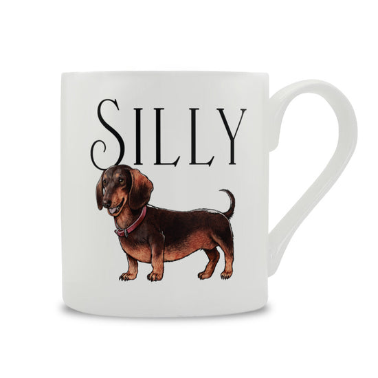Wild Giggles Silly Sausage Bone China Mug