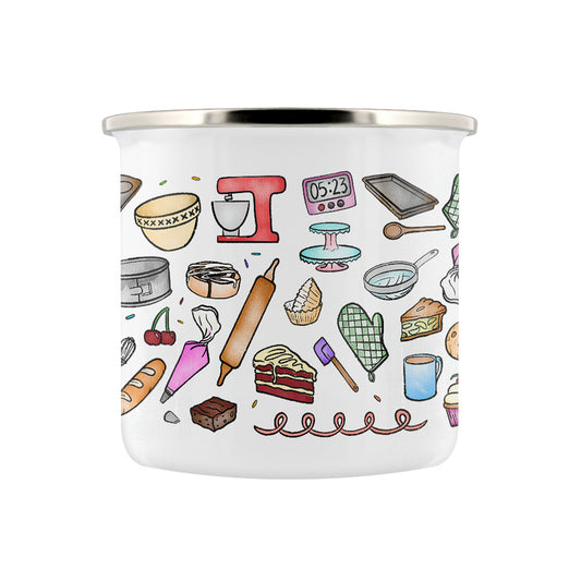 A Little Mug For Bakers Enamel Mug