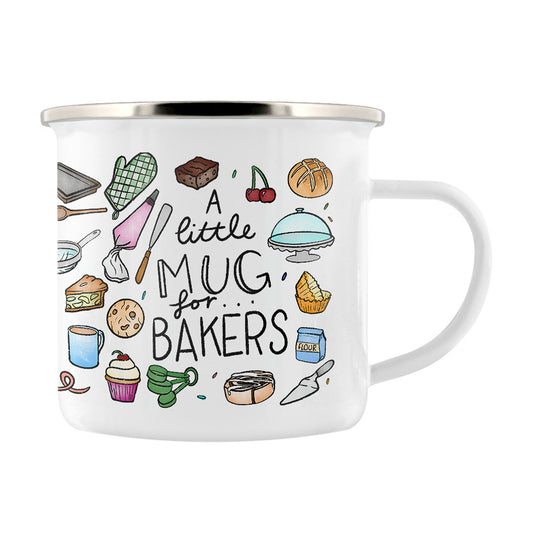 A Little Mug For Bakers Enamel Mug