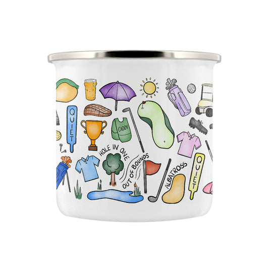 A Little Mug For Golfers Enamel Mug