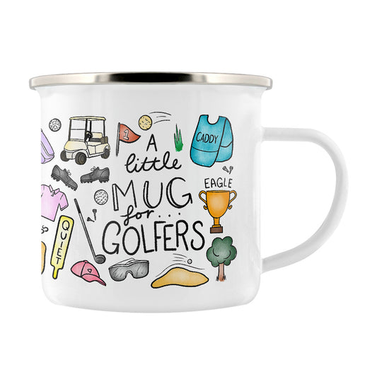 A Little Mug For Golfers Enamel Mug