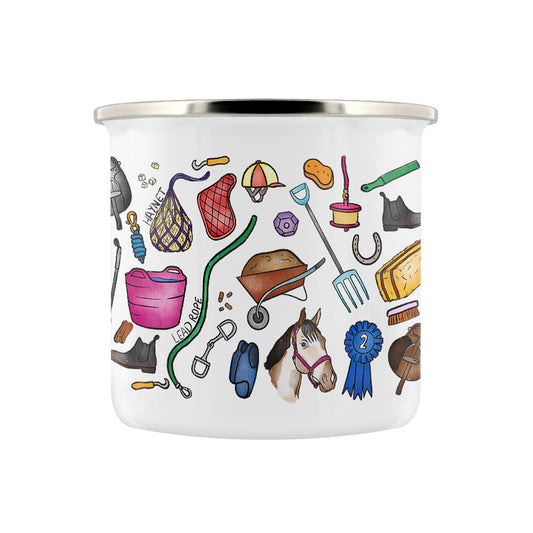 A Little Mug For The Stables Enamel Mug