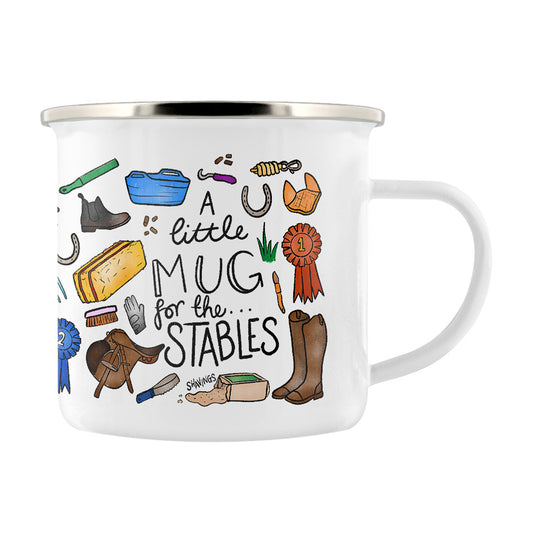A Little Mug For The Stables Enamel Mug