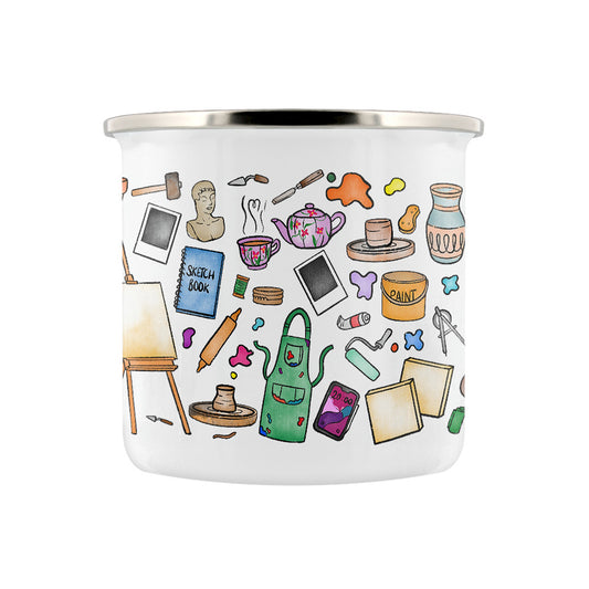 A Little Mug For Artists Enamel Mug