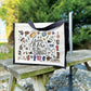 A Little Bag For The Stables Cream & Black Jute Bag