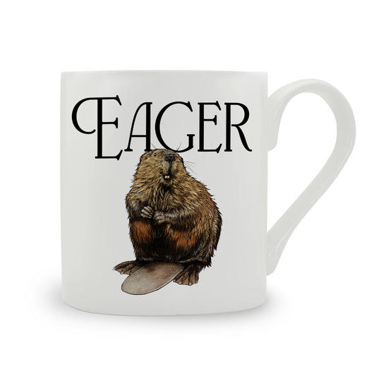 Wild Giggles Eager Beaver Bone China Mug