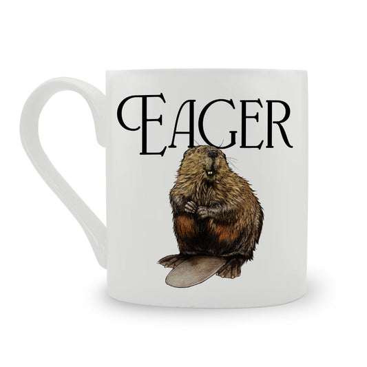 Wild Giggles Eager Beaver Bone China Mug