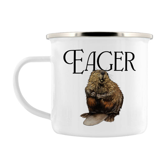 Wild Giggles Eager Beaver Enamel Mug