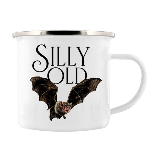 Wild Giggles Silly Old Bat Enamel Mug