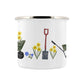 IzziRainey Off To The Garden Enamel Mug