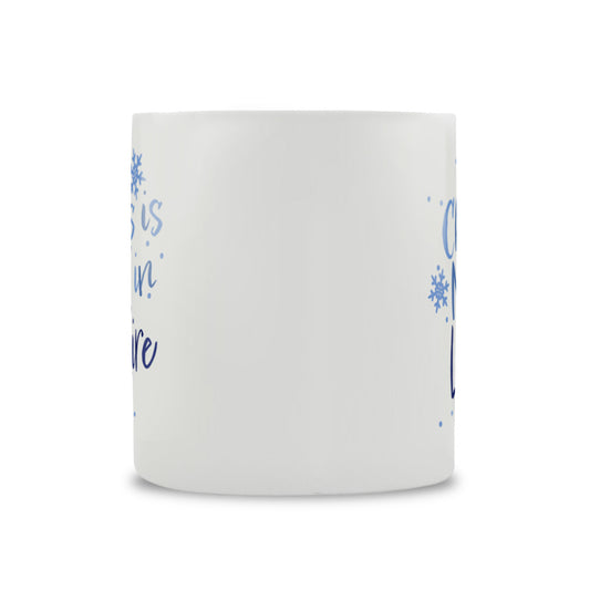 Christmas Is Magical In Lincolnshire Bone China Mug