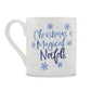 Christmas Is Magical In Norfolk Bone China Mug