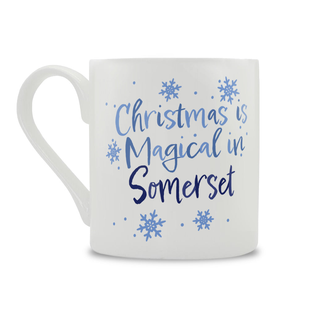 Christmas Is Magical In Somerset Bone China Mug