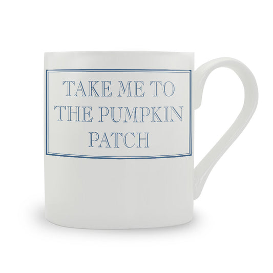 Take Me To The Pumpkin Patch Bone China Mug