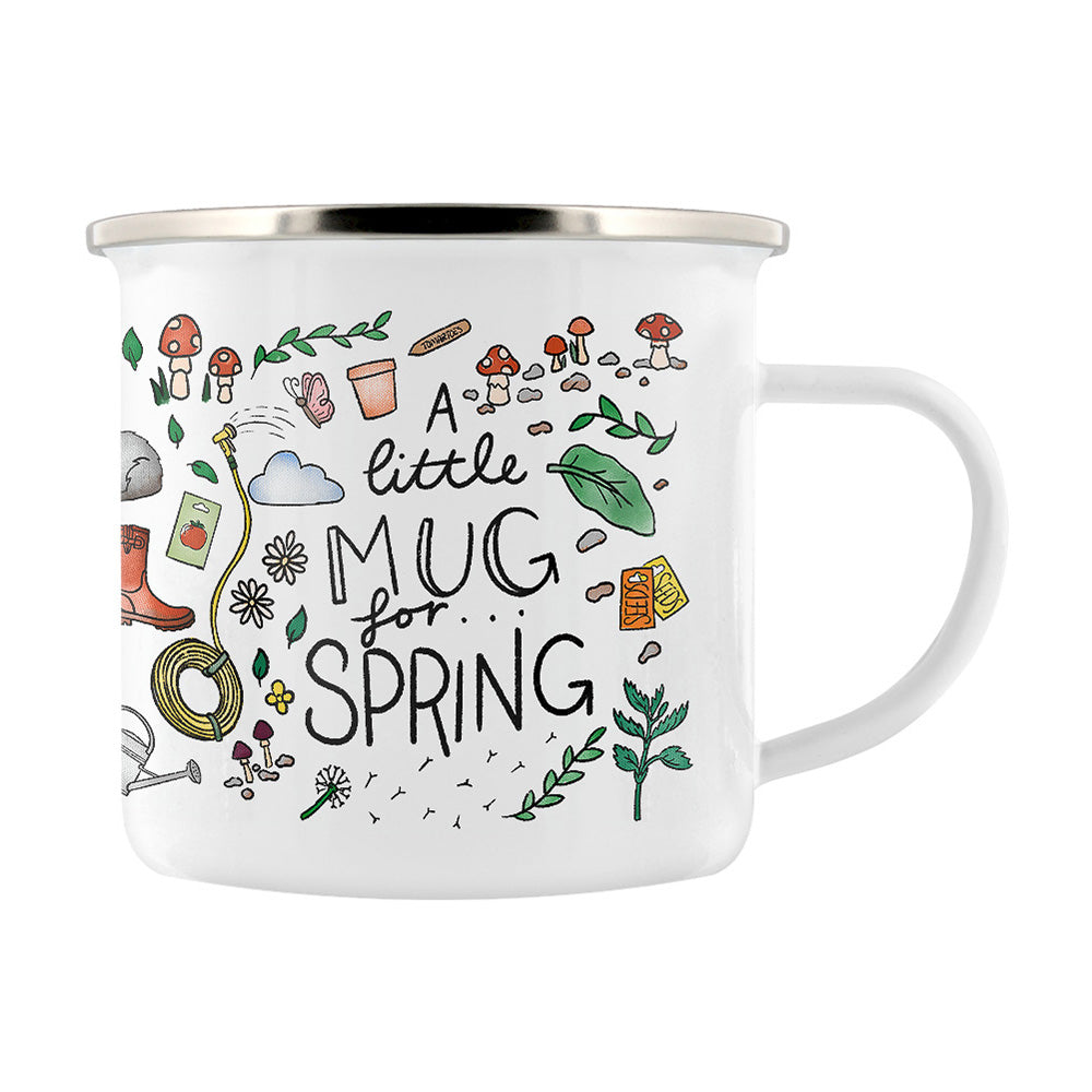 A Little Mug For Spring Enamel Mug