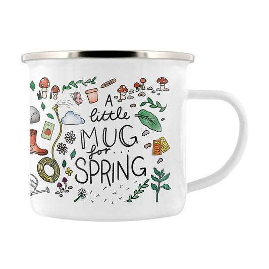 A Little Mug For Spring Enamel Mug