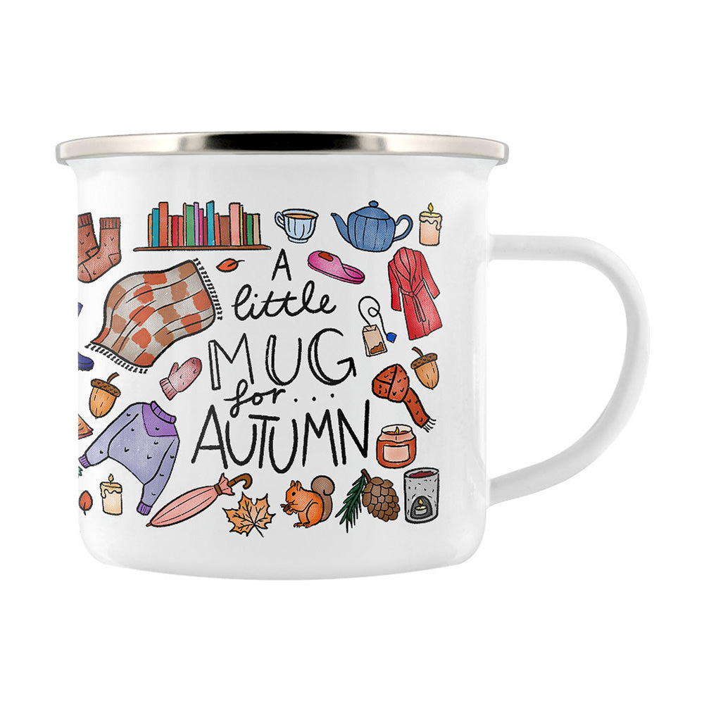 A Little Mug For Autumn Enamel Mug