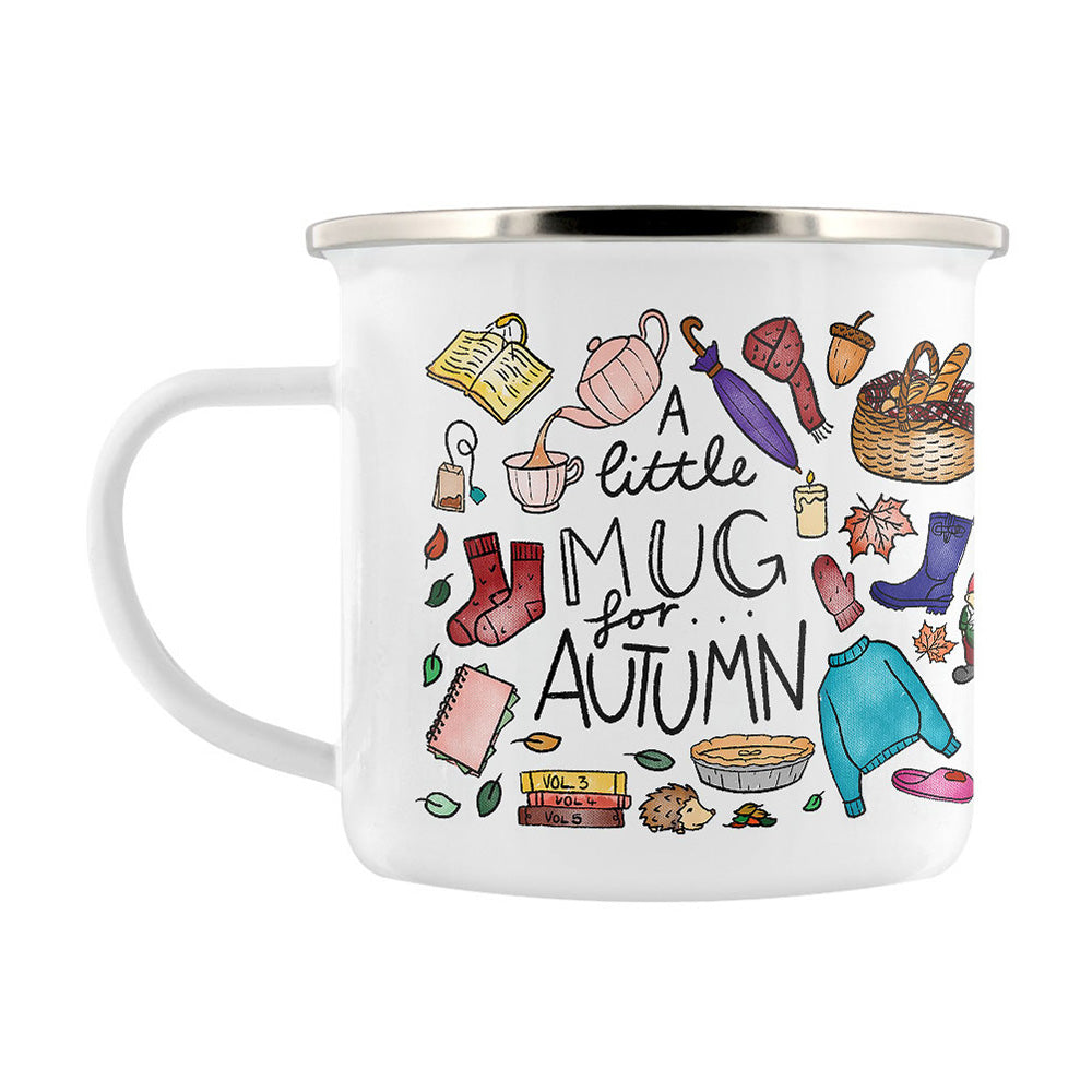 A Little Mug For Autumn Enamel Mug