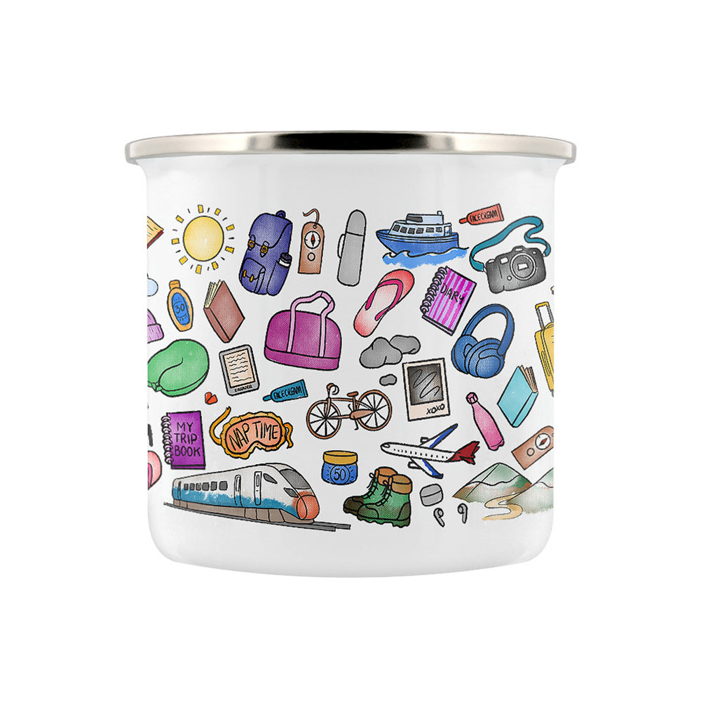 A Little Mug For Travelling Enamel Mug