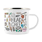 Head Chef Enamel Mug