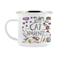 Cat Parent Enamel Mug