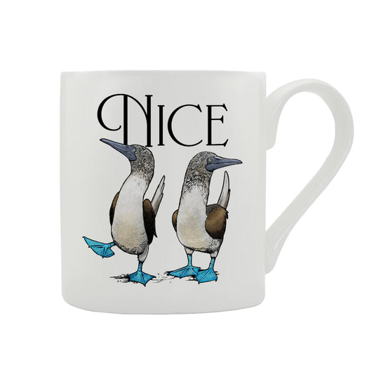 Wild Giggles Nice Boobies Bone China Mug