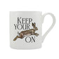 Wild Giggles Keep Your Hare On Bone China Mug