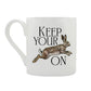 Wild Giggles Keep Your Hare On Bone China Mug