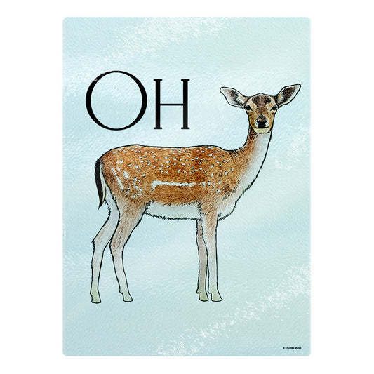 Wild Giggles Oh Deer Chopping Board