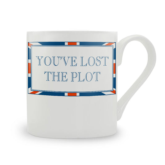 Terribly British You've Lost The Plot Bone China Mug