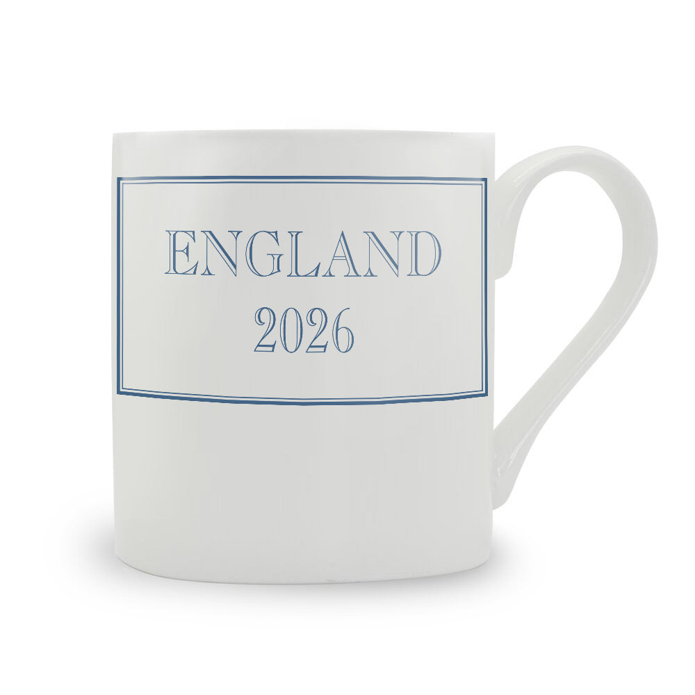 England 2026 Bone China Mug