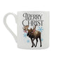 Wild Giggles Merry Christmoose Bone China Mug