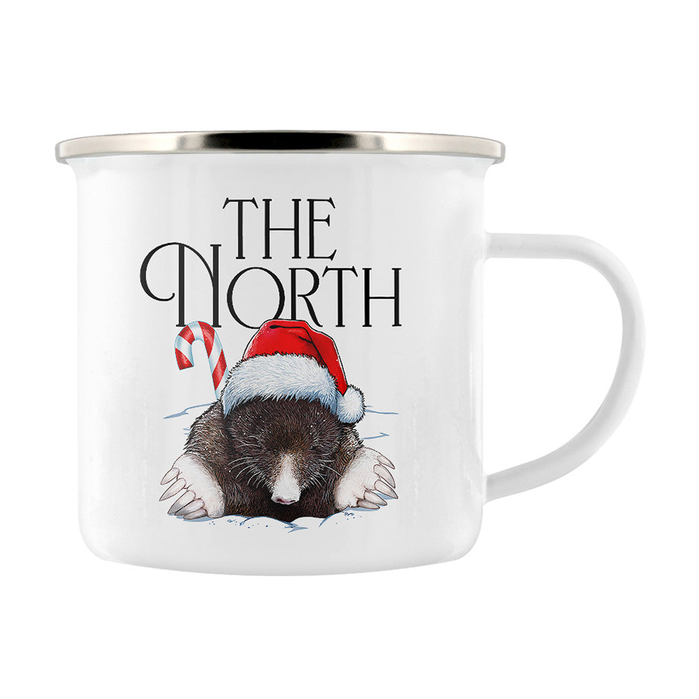 Wild Giggles The North Mole Enamel Mug