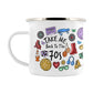 Take Me Back To The 70s Enamel Mug