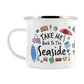 Take Me Back To The Seaside Enamel Mug