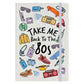 Take Me Back To The 80s Cream A5 Hard Cover Notebook