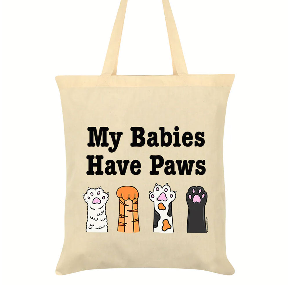 My Babies Have Paws Tote Bag