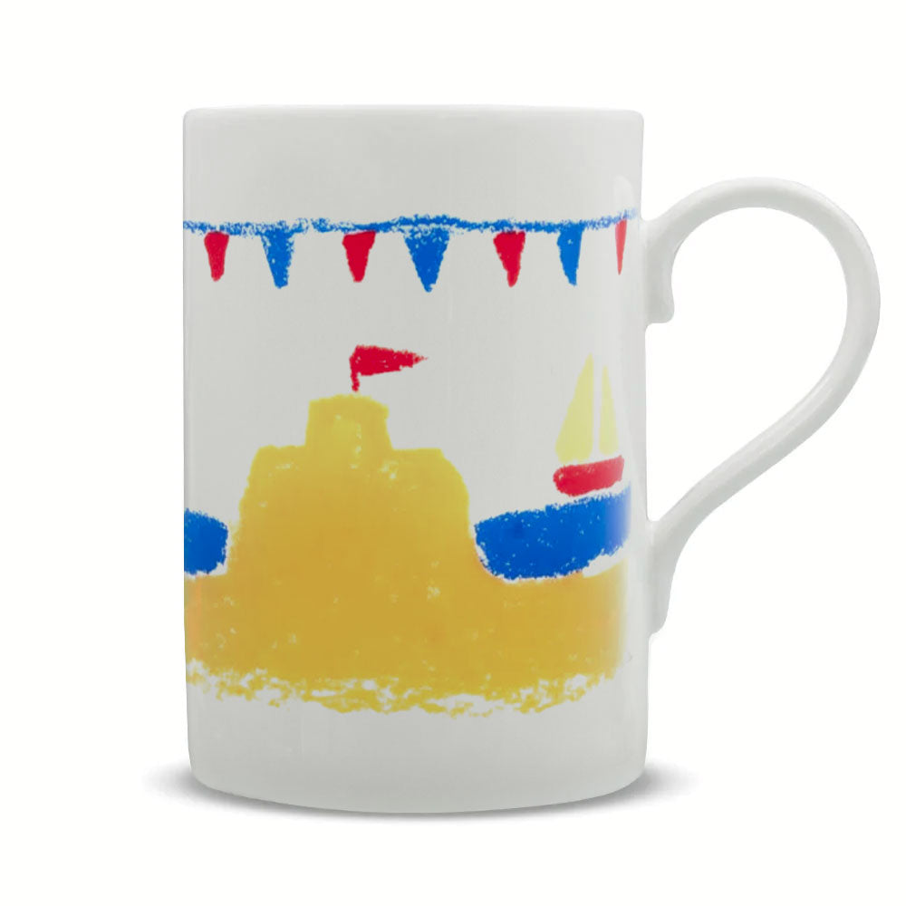 By The Seaside - Sandcastles Tall Mug