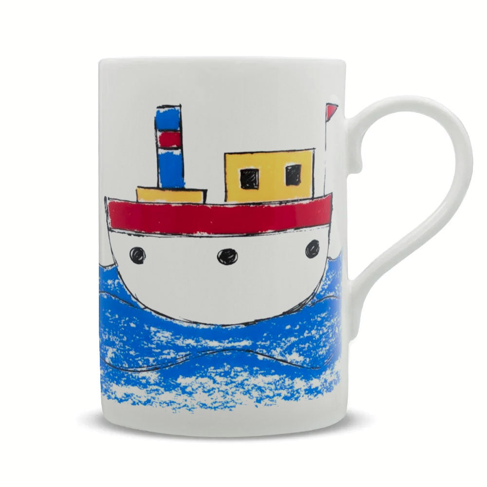 By The Seaside - Boats Tall Mug