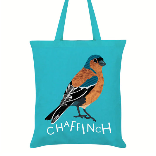 Chaffinch Azure Blue Tote Bag