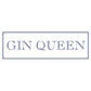 Gin Queen Slim Tin Sign