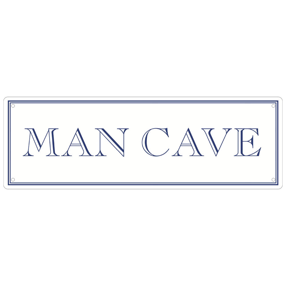 Man Cave Slim Tin Sign