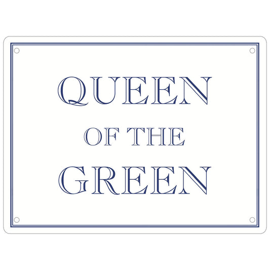 Queen Of The Green Mini Tin Sign