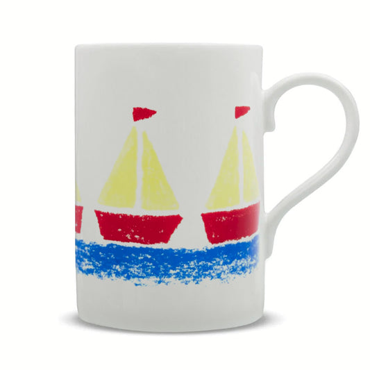 By The Seaside - Sailing Boats Tall Mug