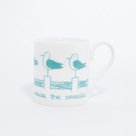 Gull - Beside The Seaside Repeat Standard Mug