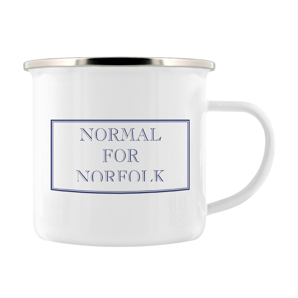 Normal For Norfolk Enamel Mug